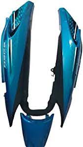 Tail Panel Black & Blue for Hero Glamour Type 5-Sai