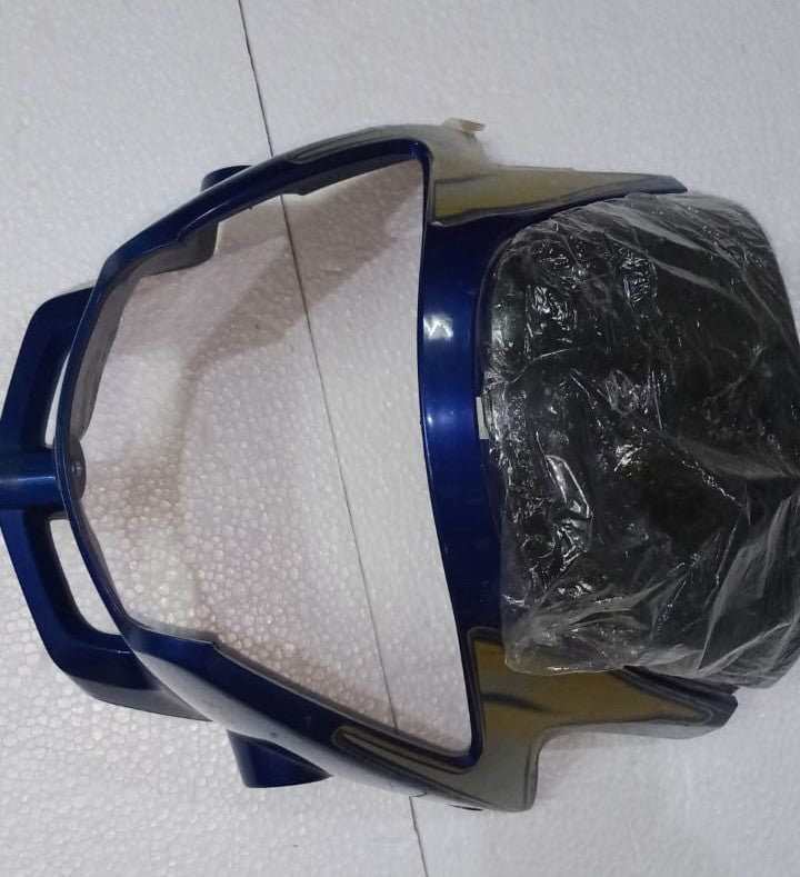 Visor Blue & Yellow for Hero Glamour Type 5-First Quality