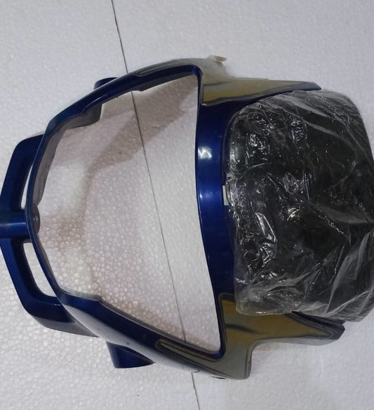 Visor Blue & Yellow for Hero Glamour Type 5-First Quality