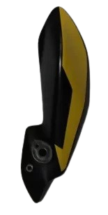 Side mask Right Side satin Black +Yel Cecal(2017-2020) for BAJAJ PULSAR NS 200-bajaj