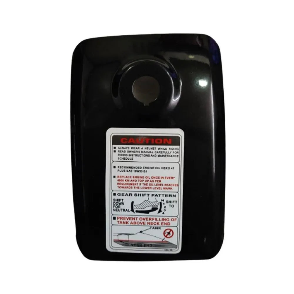 Petrol Tank Black Cap for Hero Splendor Pro I3S Combo Brake-First Quality