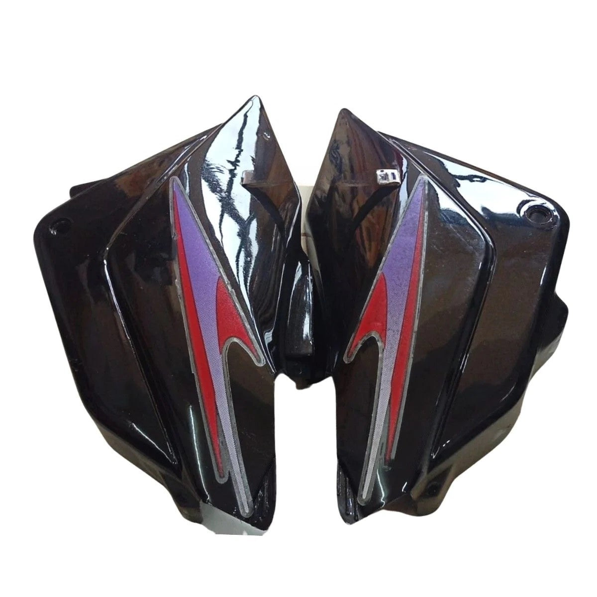 Side Panel Black & Red for Hero Ambition-OES