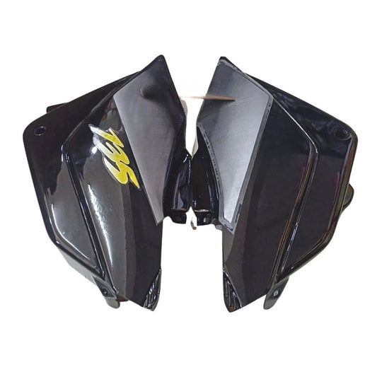 Side Panel Black & Silver for Hero Ambition-OES