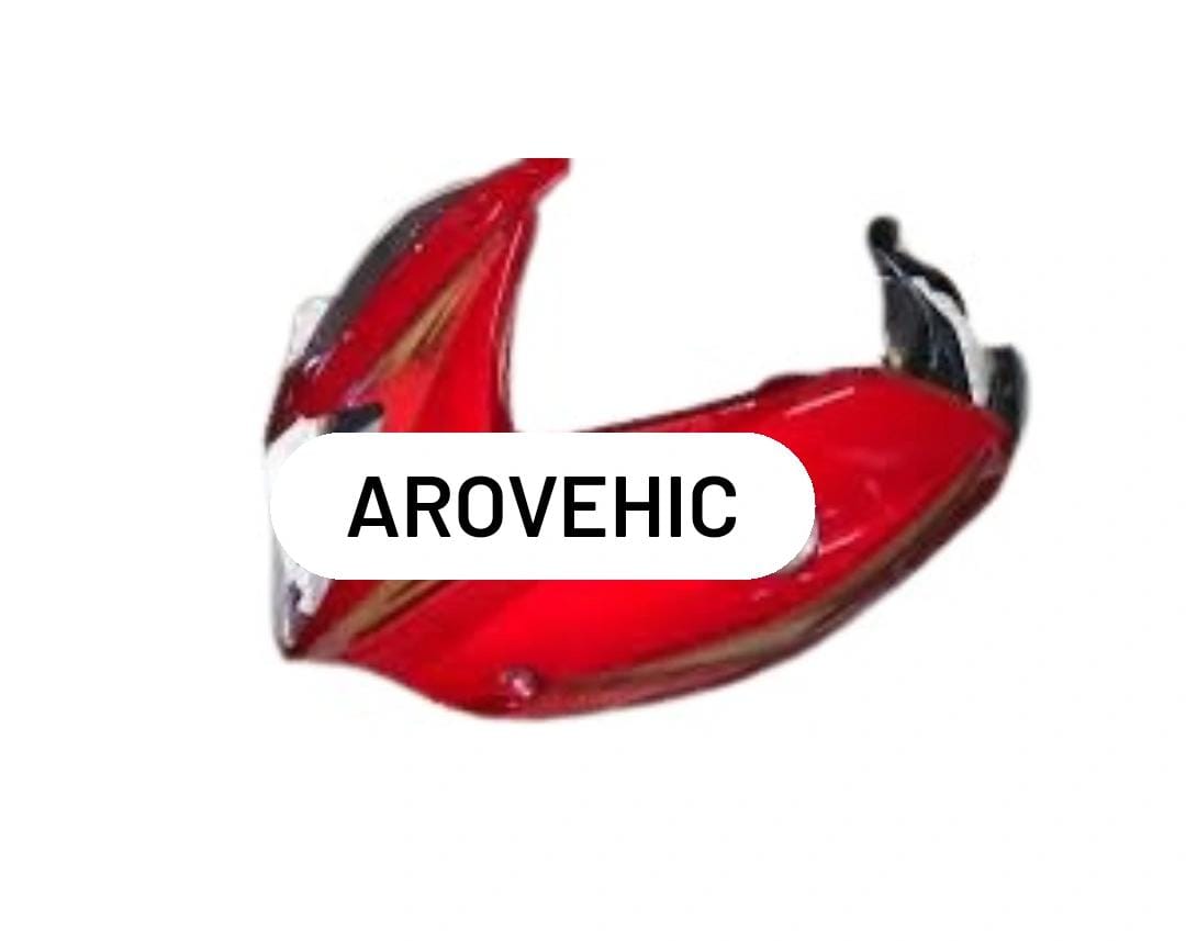 mask red with gold sticker for PULSAR 220 UG3 2007-2009-BAJAJ