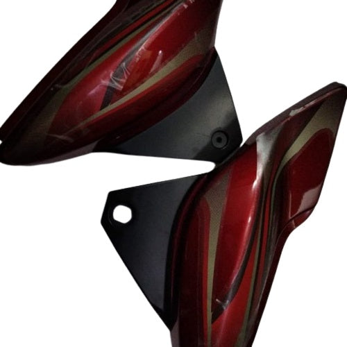 Side Panel Black & Red for Bajaj Discover 100 New-SAI