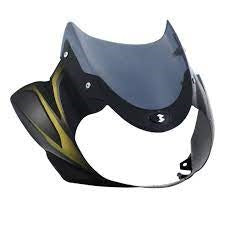 Visor Black & Green Sticker for Bajaj Discover 100 New-SAI