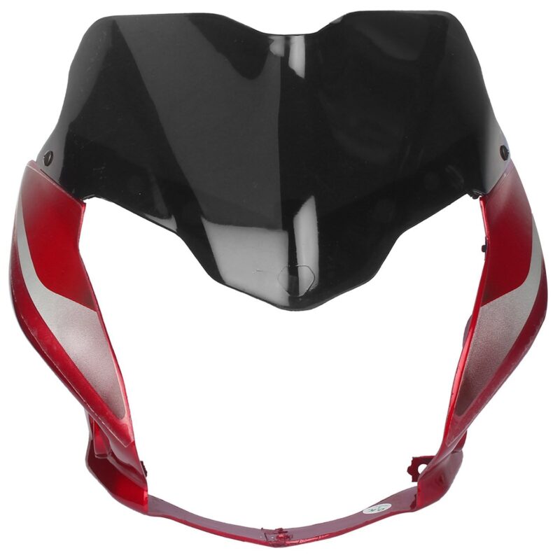 Visor Red & Silver for Bajaj Discover 100 M-SAI