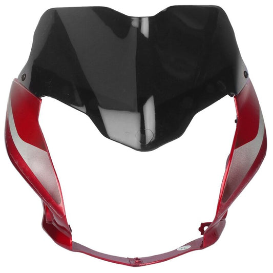 Visor Red & Silver for Bajaj Discover 100 M-SAI