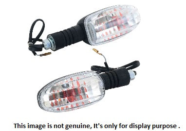 Indicator Set White for Bajaj Platina New-Swiss