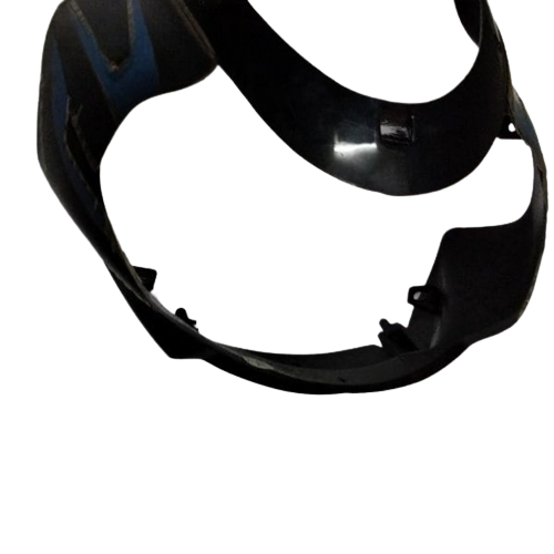 Visor Black & Blue Sticker for Bajaj Discover 100 New-SAI