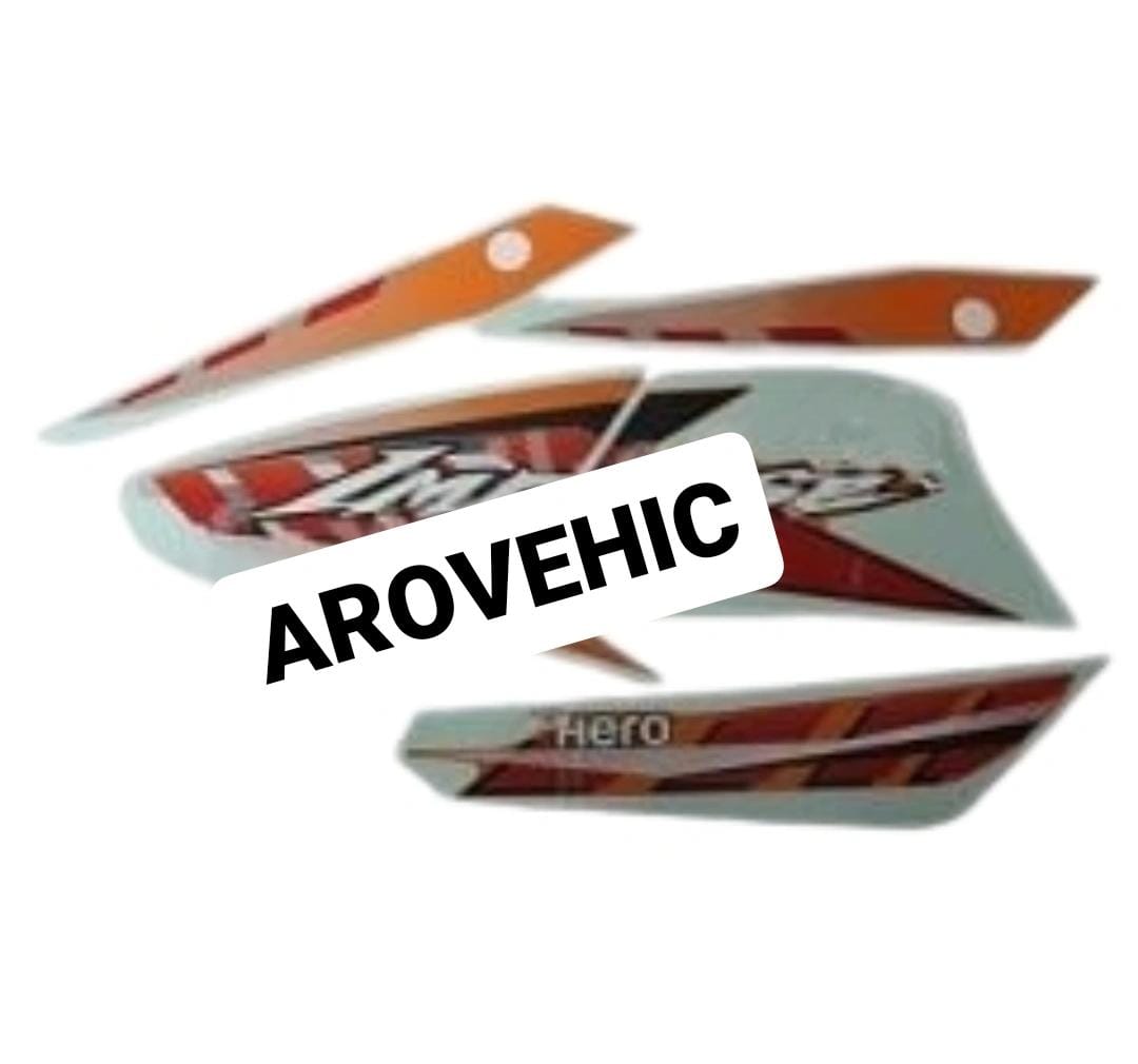 Sticker kit- orange for HERO IMPULSE-ABK