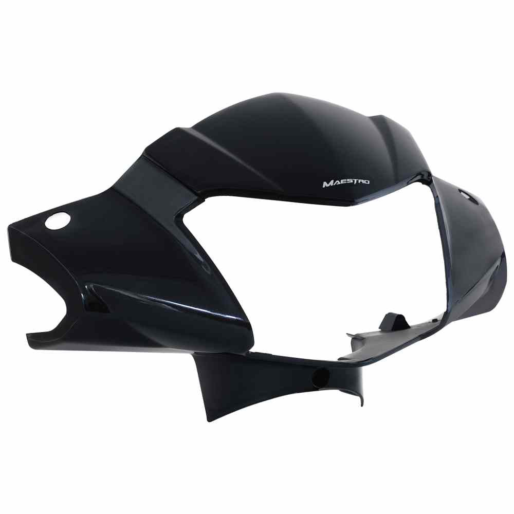HEADLIGHT VISOR METALLIC BLACK for HERO MAESTRO-SAI