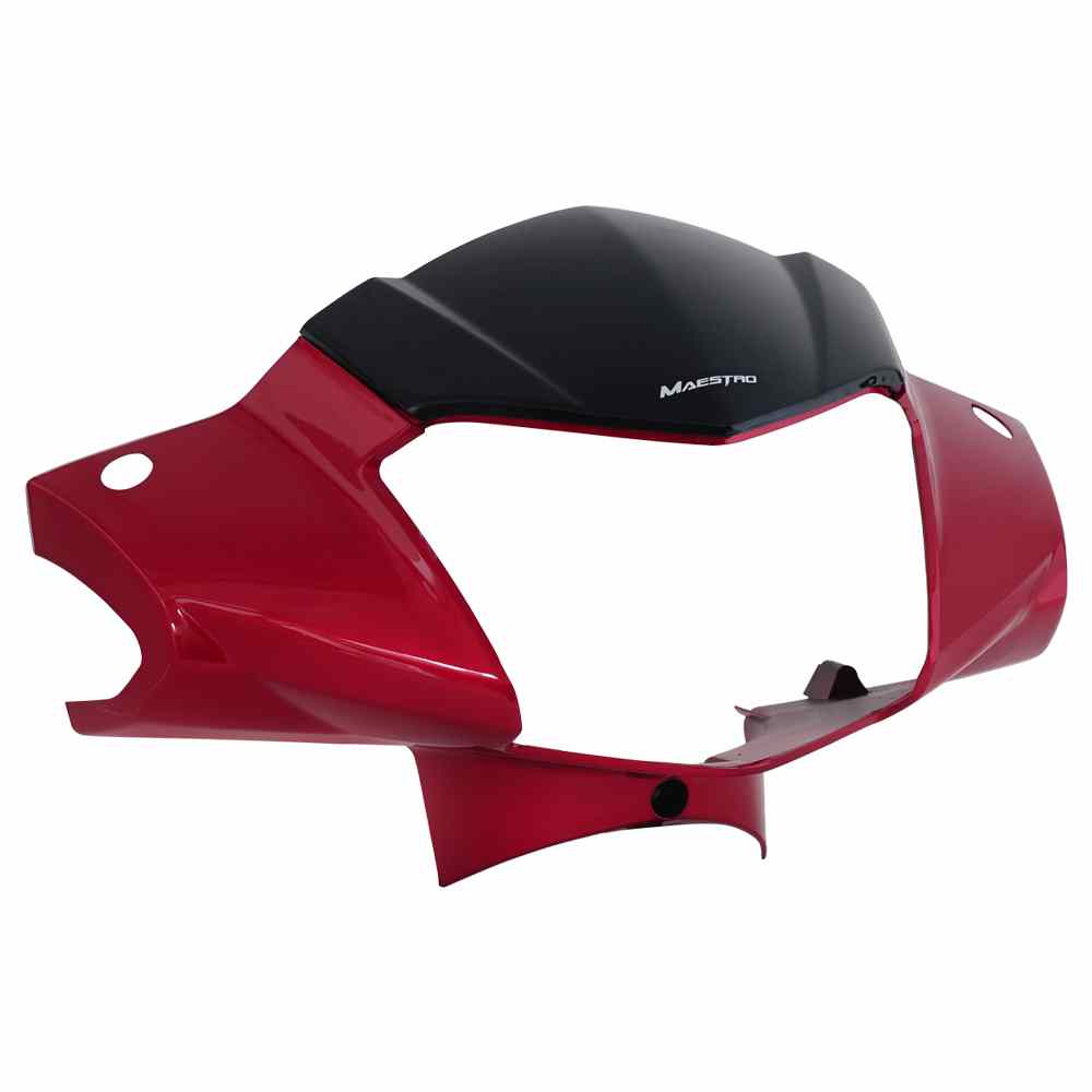 HEADLIGHT VISOR RED for HERO MAESTRO-SAI
