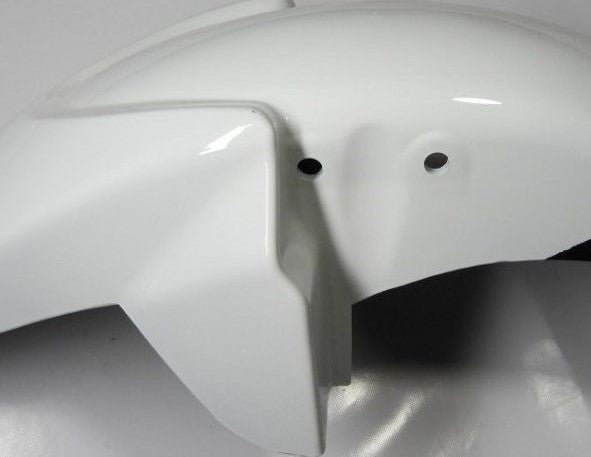Mudguard White for TVS Apache RTR 160 NEW-Sai Company