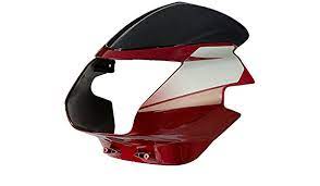 Visor Black And Red for TVS Star City-First Quality