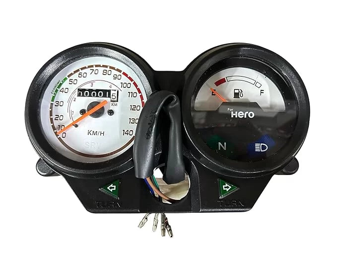 Meter assembly (white dial) for HERO PASSION PRO-HERO