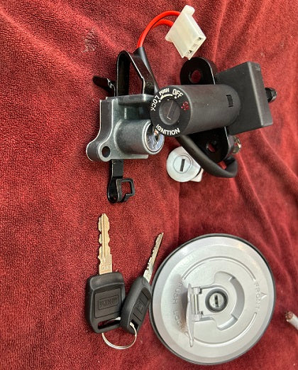 Lock set for HERO SPLENDOR I3S-MINDA