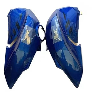 Fuel tank cover metallic bule for TVS APACHE RTR 160 4V-TVS
