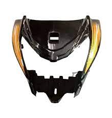 Visor Black With Golden Sticker for Honda SP Shine-First Quality