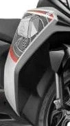 Panel bottom right side super sqad grey for TVS NTORQ-TVS