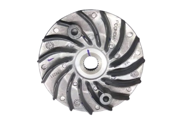 Face fixed driven assembly for TVS NTORQ-TVS