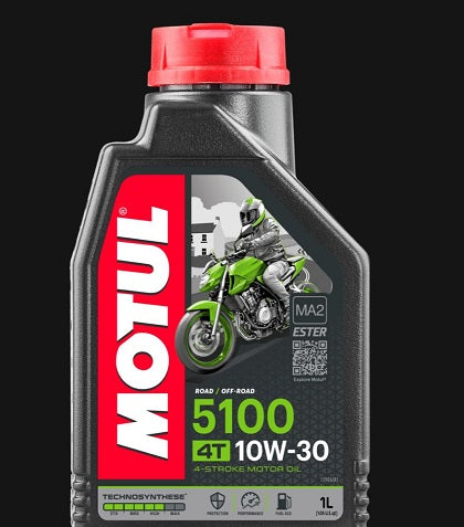 Motul 5100 10 w 30 1 litre engine oil for YAMAHA CRUX-MOTUL