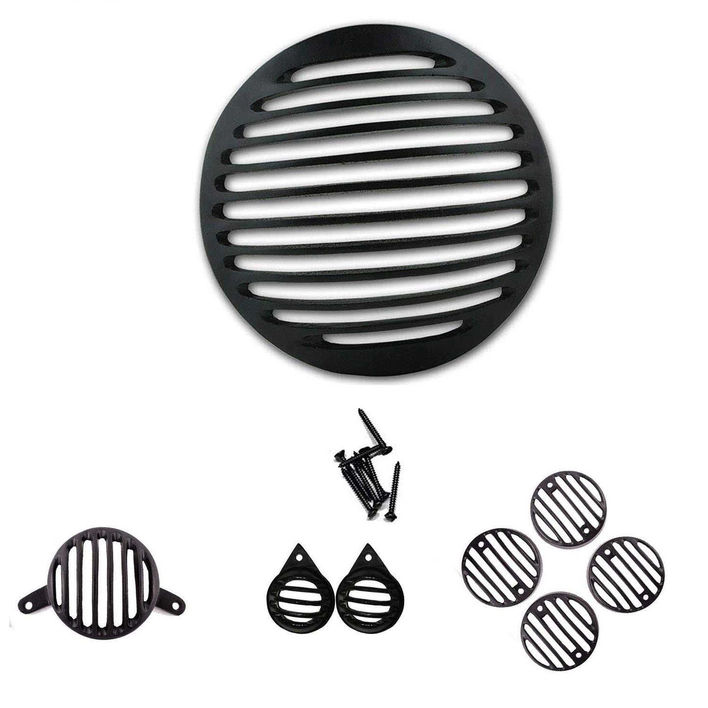Headlight Grill Set for ROYAL ENFIELD CLASSIC 350-ABK