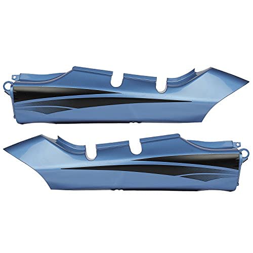 Tail Panel Set Sky Blue Black Sticker for Hero Passion Plus New-First Quality