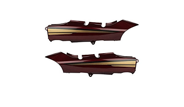 Tail Panel Wine Red Silver Sticker for Hero Passion Plus New-First Quality