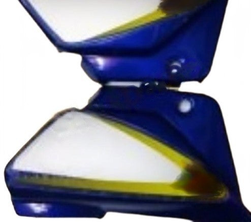 Side Cover Blue for Hero Splendor Old/Plus-First Quality