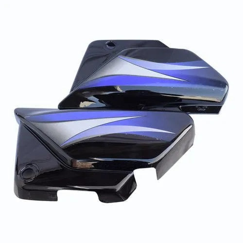 Side Cover Black Blue Sticker for Hero Splendor Pro-First Quality