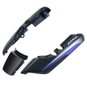 Tail Panel Black Blue Sticker for Hero Splendor Pro-First Quality