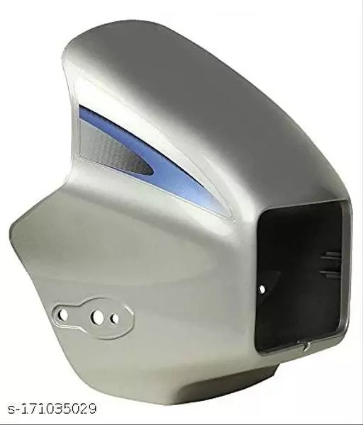 Visor Silver Colour With Grey Sticker for Hero Splendor Pro-First Quality