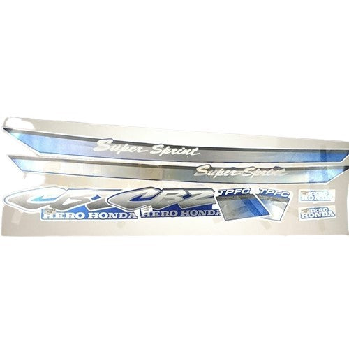 Sticker Kit (White and Blue) for Hero CBZ Old-First Quality