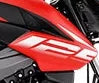 fuel tank cover right side burnet red for BAJAJ PULSAR NS 125-bajaj
