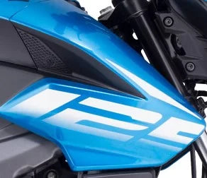 fuel tank cover right side blue for BAJAJ PULSAR NS 125-bajaj