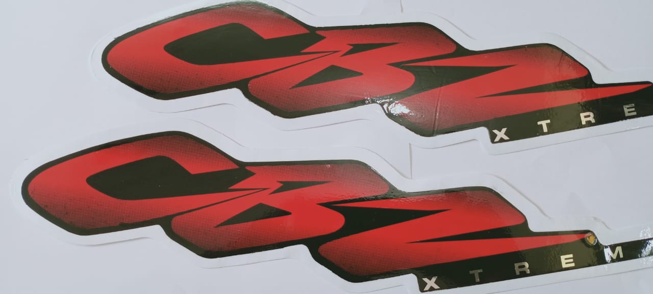 Red Colour Sticker for Hero CBZ Xtreme Type 2-First Quality