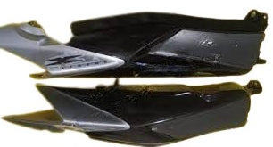 Tail Panel  Black And Silver Colour for Hero CBZ Xtreme Type 2-First Quality