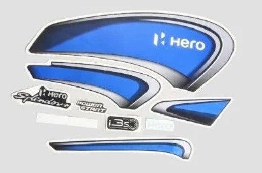 Sticker Set for Splendor Plus(BS6) E20 -HERO