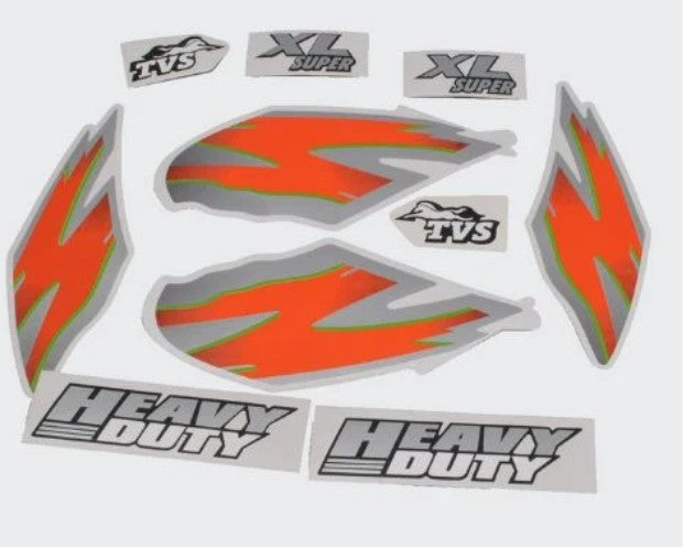 Sticker Set for SUPER XL HEAVY DUTY-TVS