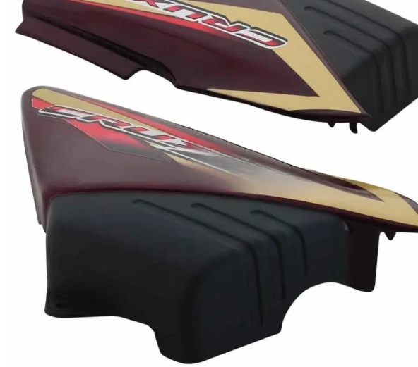 Side Panel/cover for Yamaha Crux (Wine Red With Graphics)-YAMAHA