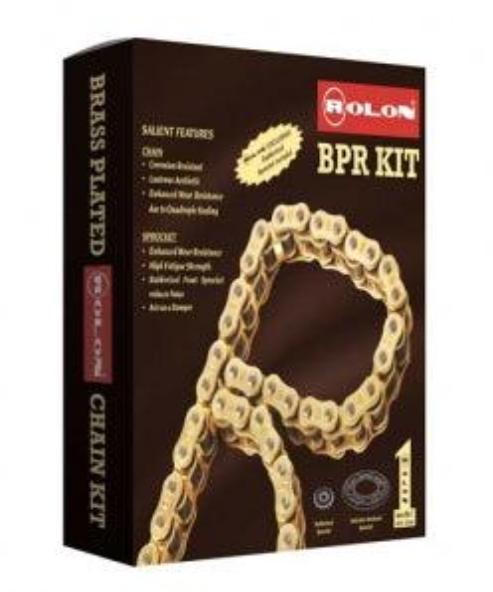 Brass Chain Sprocket Kit Bajaj Pulsar RS 200-ROLON