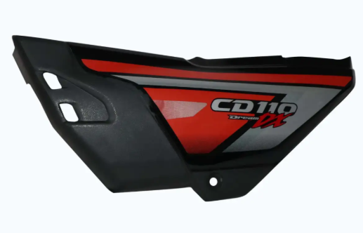 Side Panel/cover for honda Cd110 Black (red Stk)-GENUINE