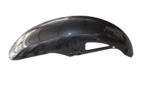 Front Fender/mudguard for hero Splendor plus( Metalic Grey)-HERO