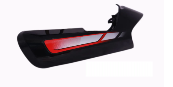 Tail Panel/seat Cowl for hero Hf Deluxe( Ibs) Black red Stk-GENUINE