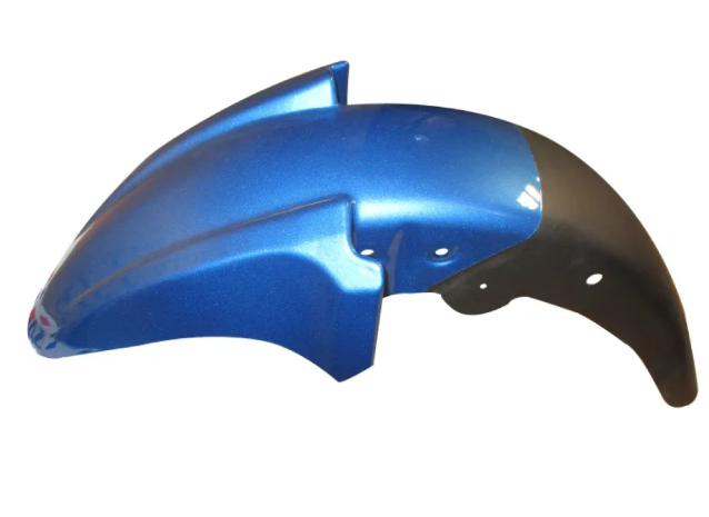 Front Fender/mudguard for tvs Victor( New Model) Blue-TVS