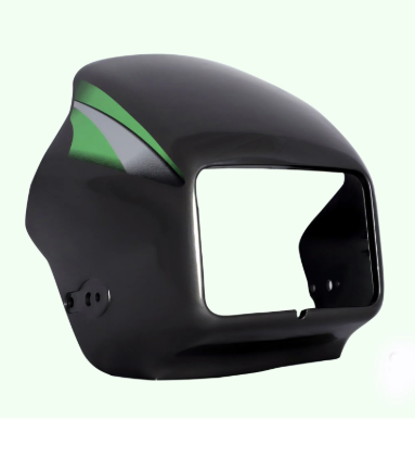 Head Light Visor/mask for hero Splendor Pro Grey-HERO