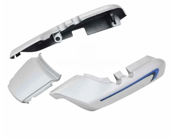 Tail Panel/seat Cowl for hero Splendor Plus (New Model)Silver-GENUINE