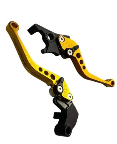 Abs Gold Adjustable Levers for R15 V3-YAMAHA