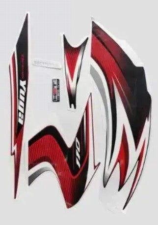 Sticker Set forYuga (2018 Dual Colour Black/Red)